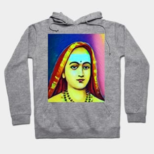 Adi Shankara Colourful Portrait | Adi Shankara Artwork 6 Hoodie